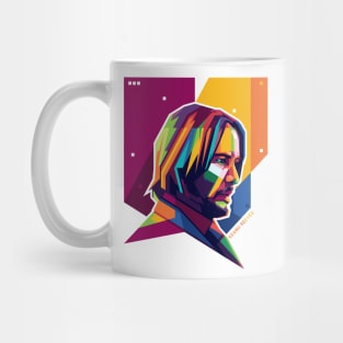 Keanu Reeves Pop Art Mug